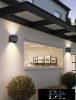 UNIVERSO fali lámpa LED 12w 1000lm 4000k IP55 100×100×100mm fekete