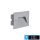 UNIVERSO Lábazati süllyesztett LED lámpa 3w 150lm CCT.kap IP65 Szürke 120x85x35mm