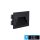 UNIVERSO Lábazati süllyesztett LED lámpa PIR-vel 3w 150lm CCT IP65 fekete 115x80x34mm