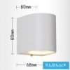 UNIVERSO fali lámpa 1×GU10 IP65 68×80×80mm fehér