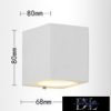 UNIVERSO fali lámpa 1×GU10 IP65 68×80×80mm fehér