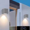 UNIVERSO fali lámpa 1×GU10 IP65 68×80×80mm szürke