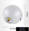 UNIVERSO fali lámpa LED 10w 1200lm 3000k IP65 ∅105×75mm fehér