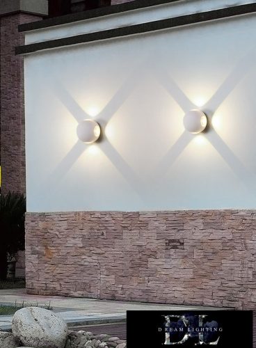 UNIVERSO fali lámpa LED 10w 1200lm 4000k IP65 ∅105×75mm fehér