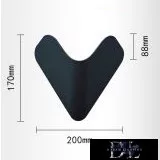 UNIVERSO fali lámpa LED 12w 1000lm 3000k IP65 200×170×88mm fekete