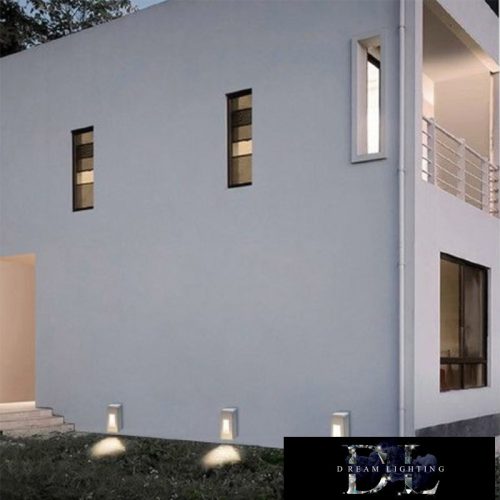 UNIVERSO Lábazati LED lámpatest 12w 1000lm 4000k 120° IP65 fehér