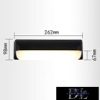 UNIVERSO Kültéri fali lámpa 12w 1200lm 3000k 180° IP65 262×67×98mm fekete