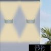 UNIVERSO fali lámpa LED 6*3w 1650lm 3000k IP65 175×90×40mm szürke