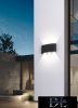 UNIVERSO fali lámpa LED 16w 1300lm 4000k IP65 169×80×40mm fekete