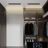 UNIVERSO süllyesztett spot lámpa 24W 2200lm 3000k 34° IP20 335mm fekete