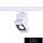 UNIVERSO Egyfázisú sínhez lámpa 30w 2700lm 6500k Ra≥90 24° fehér