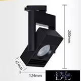 UNIVERSO Egyfázisú sínhez lámpa 30w 2700lm 6500k Ra≥90 24° fekete