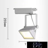 UNIVERSO Egyfázisú sínhez lámpa 30w 2700lm 3000k Ra≥90 90° fehér
