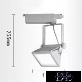 UNIVERSO Egyfázisú sínhez lámpa 30w 2700lm 6500k Ra≥90 90° fehér