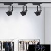UNIVERSO Egyfázisú sínhez lámpa 30w 2700lm 6500k Ra≥90 90° fekete