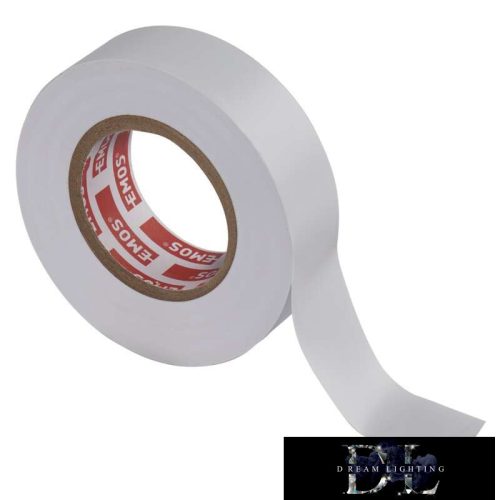 EMOS SZALAG PVC 19/20 FEHÉR