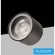 UNIVERSO LED spot helyettesítheti a GU10 7w 540lm 6500k RA90 27° IP20 Fekete D50x56mm
