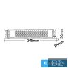 UNIVERSO Slim fémházas tápegység DC:24V 300W 8.3A IP20