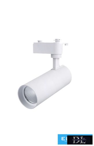 UNIVERSO Egyfázisú sínhez lámpa 15w 1270lm CCT.kap 38°  IP20 Fehér D74x238mm