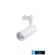 UNIVERSO Egyfázisú sínhez lámpa 15w 1270lm CCT.kap 38°  IP20 Fehér D74x238mm