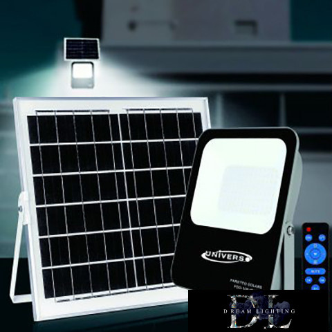 UNIVERSO Solar LED reflektor 3.2V-12AH 1000lm 6500k IP65
