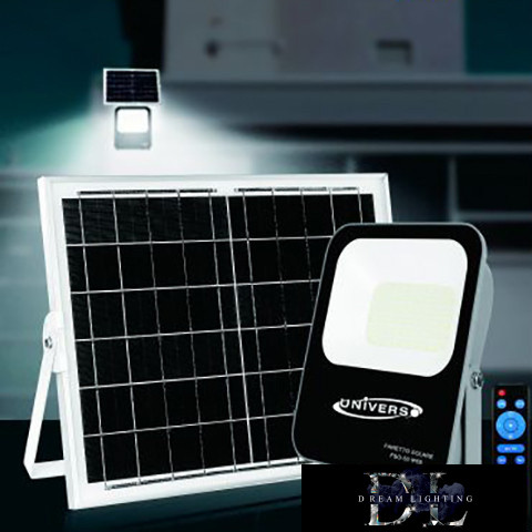 UNIVERSO Solar LED reflektor 3.7V-5.2AH 500lm 6500k IP65