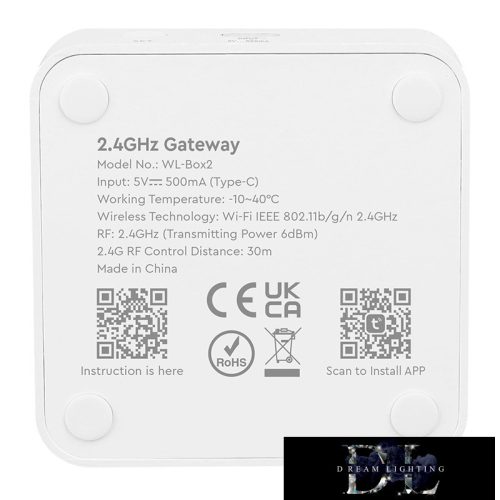 MIBOXER Wifi híd RF 2.4G Tuya kompatibilis