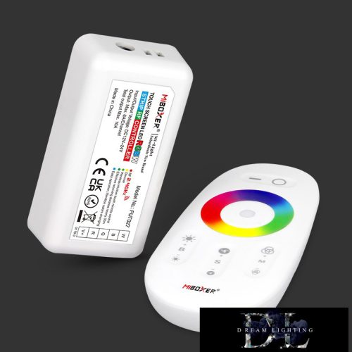 MIBOXER RF RGBW LED Szalaghoz Vezérlő+Távirányító DC:12-24V Max:12A 6A/CH
