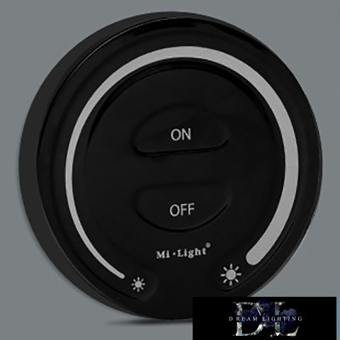 MIBOXER RF 2.4G SIMA LED Szalaghoz távirányító fekete