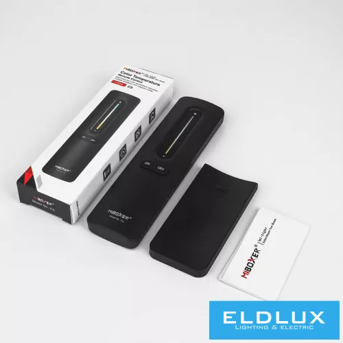 MIBOXER RF 2.4G CCT LED szalaghoz Távirányító  fekete