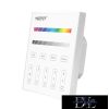 MIBOXER RF 2.4G RGBW LED Szalaghoz Fali Távirányító 4 Zónás AC:230v
