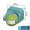 EMOS mozgásérzékelő PIR 1200W IP44 fehér