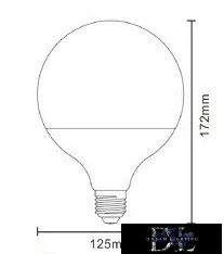 UNIVERSO LED izzó E27 230V 22w 2270lm 4000k
