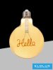 UNIVERSO Filamentes design LED izzó - Hello G125 4w 320lm 2500k D125x175mm