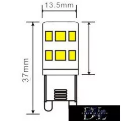 UNIVERSO LED izzó G9 2.5W 280lm 4000K
