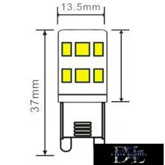 UNIVERSO LED izzó G9 2.5W 280lm 6500K