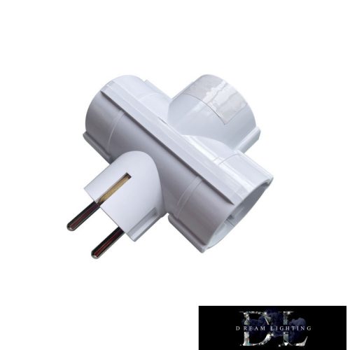 ELDLUX Elosztó 3x type F T-alakú IP20