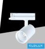 UNIVERSO Háromfázisú sínhez spotlámpa 30w 3250lm 4000k Ra90 38° IP20 Fehér D75x120mm 5év
