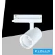 UNIVERSO Háromfázisú sínhez spotlámpa 30w 3250lm 4000k Ra90 38° IP20 Fehér D75x120mm 5év