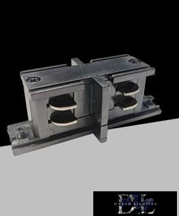 UNIVERSO Háromfázisú sínhez toldóelem fekete 75x26x31mm