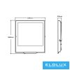 UNIVERSO LED reflektor 100w 9800lm CCT.kap 120° 236x245x35mm IP66 Szürke 3év
