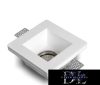 UNIVERSO Gipsz süllyesztett spot lámpatest 1xGU10 125x125x55mm IP20 fehér