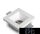 UNIVERSO Gipsz süllyesztett spot lámpatest 1xGU10 125x125x55mm IP20 fehér
