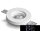 UNIVERSO Gipsz süllyesztett spot lámpatest 1xGU10 ∅100x33mm IP20 fehér