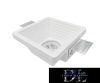 UNIVERSO Gipsz süllyesztett spot lámpatest 1xGU10 120x120x60mm IP20 fehér 