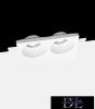 UNIVERSO Gipsz süllyesztett spot lámpatest 2xGU10 215x120x45mm IP20 fehér 
