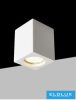 UNIVERSO Gipsz mennyezeti lámpa 1xGU10 Max.35w 70x70x90mm IP20 fehér