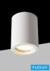 UNIVERSO Gipsz mennyezeti lámpa 1xGU10 Max.35w D70x90mm IP20 fehér