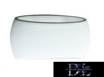 UNIVERSO Gipsz fali lámpa 1xR7S 290x170x140mm IP20 fehér