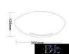 UNIVERSO Gipsz fali lámpa 1xR7S 300x125x95mm IP20 fehér